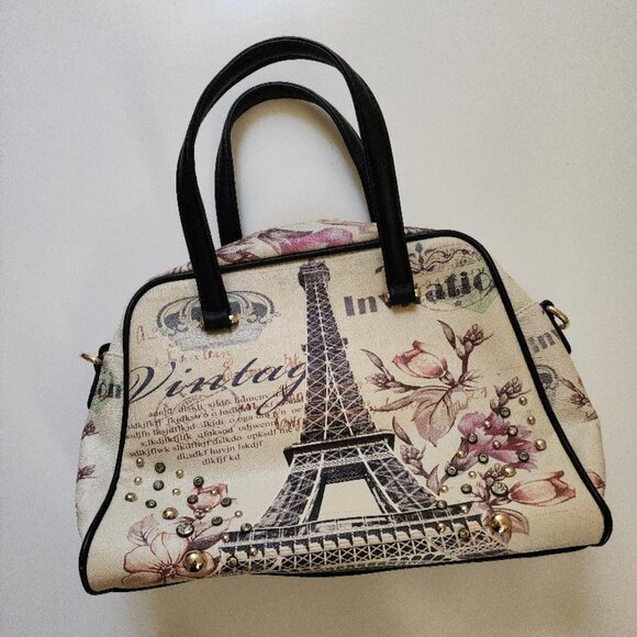 Women's Embellished Multicolor Shoulder Bag - Picture 4 of 8